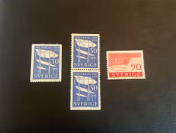 Vattenfall 50 pr facit 500-501 postfrisk serie
