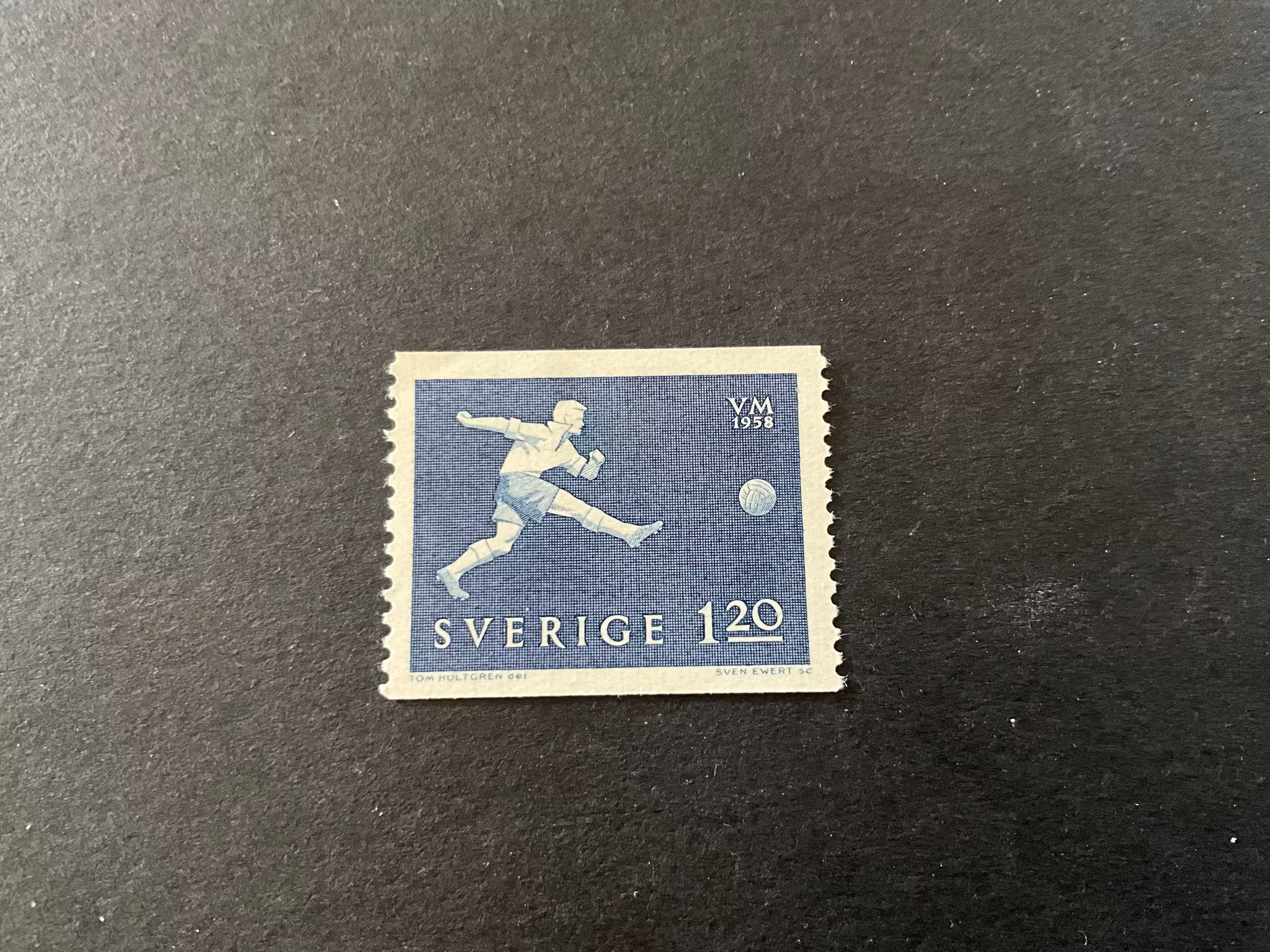 VM i fotboll facit 494 postfriskt märke