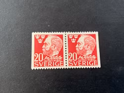 Alfred Nobel facit 372 BB postfriskt par