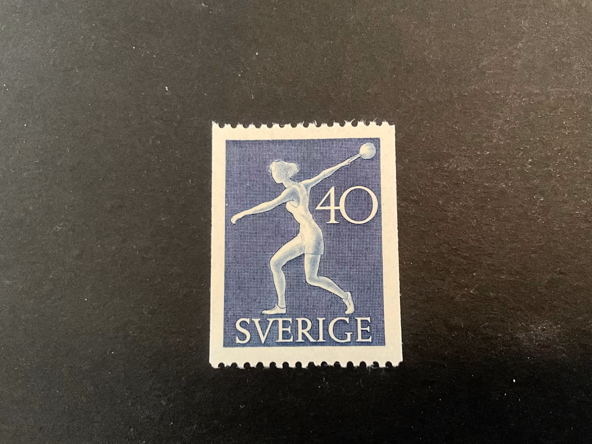 Riksidrottsförbundet facit 447 postfriskt märke