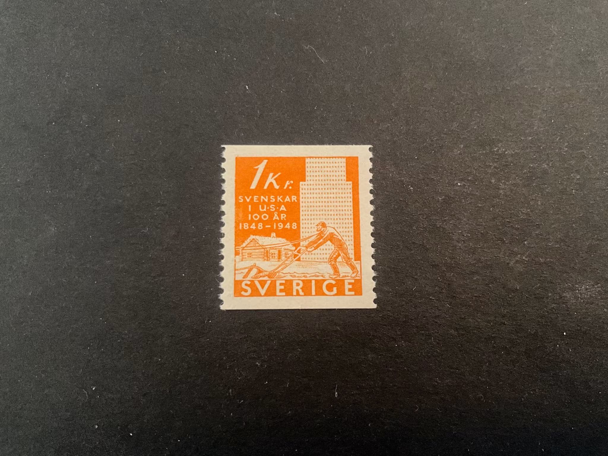 Pionjärjubileet facit 381 postfriskt märke