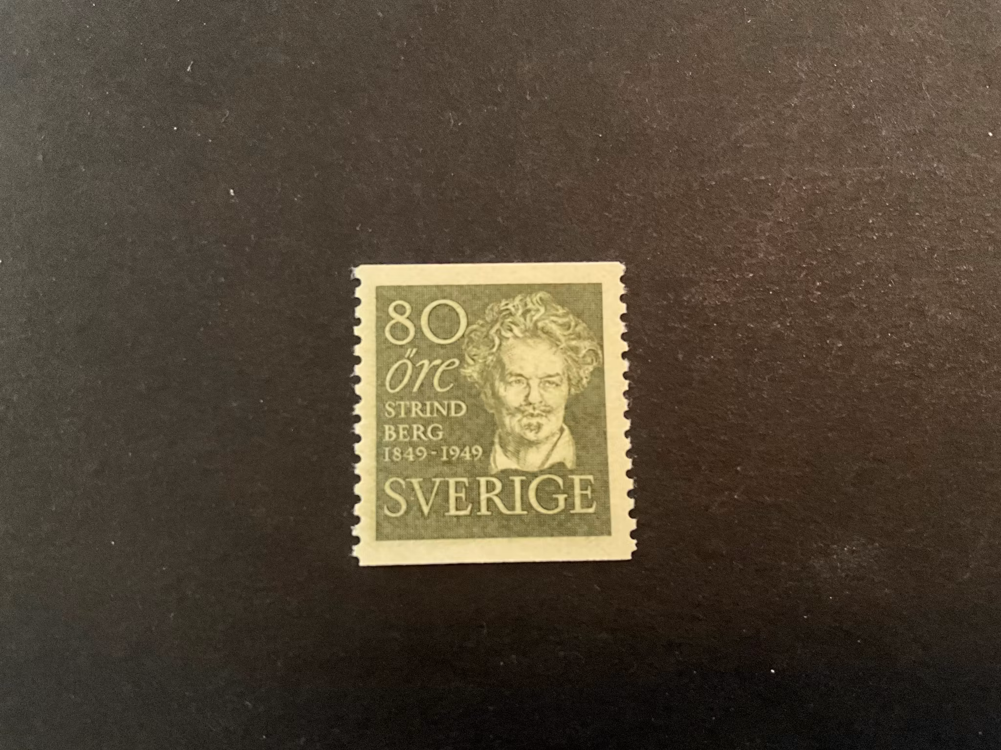 Strindberg facit 387 postfriskt märke