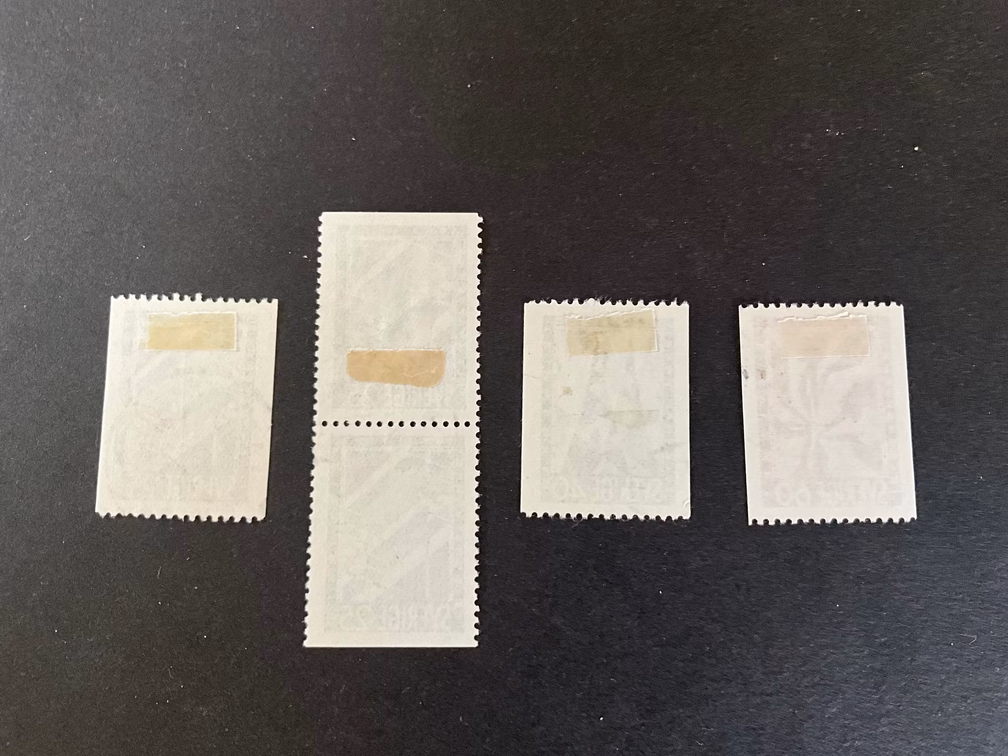 Telegrafverket facit 451-453 stämpkad serie