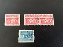 Skytteväsendet facit 513-514 stämplad serie