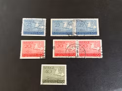 Ryttarolympiaden facit 478-480 stämplad serie