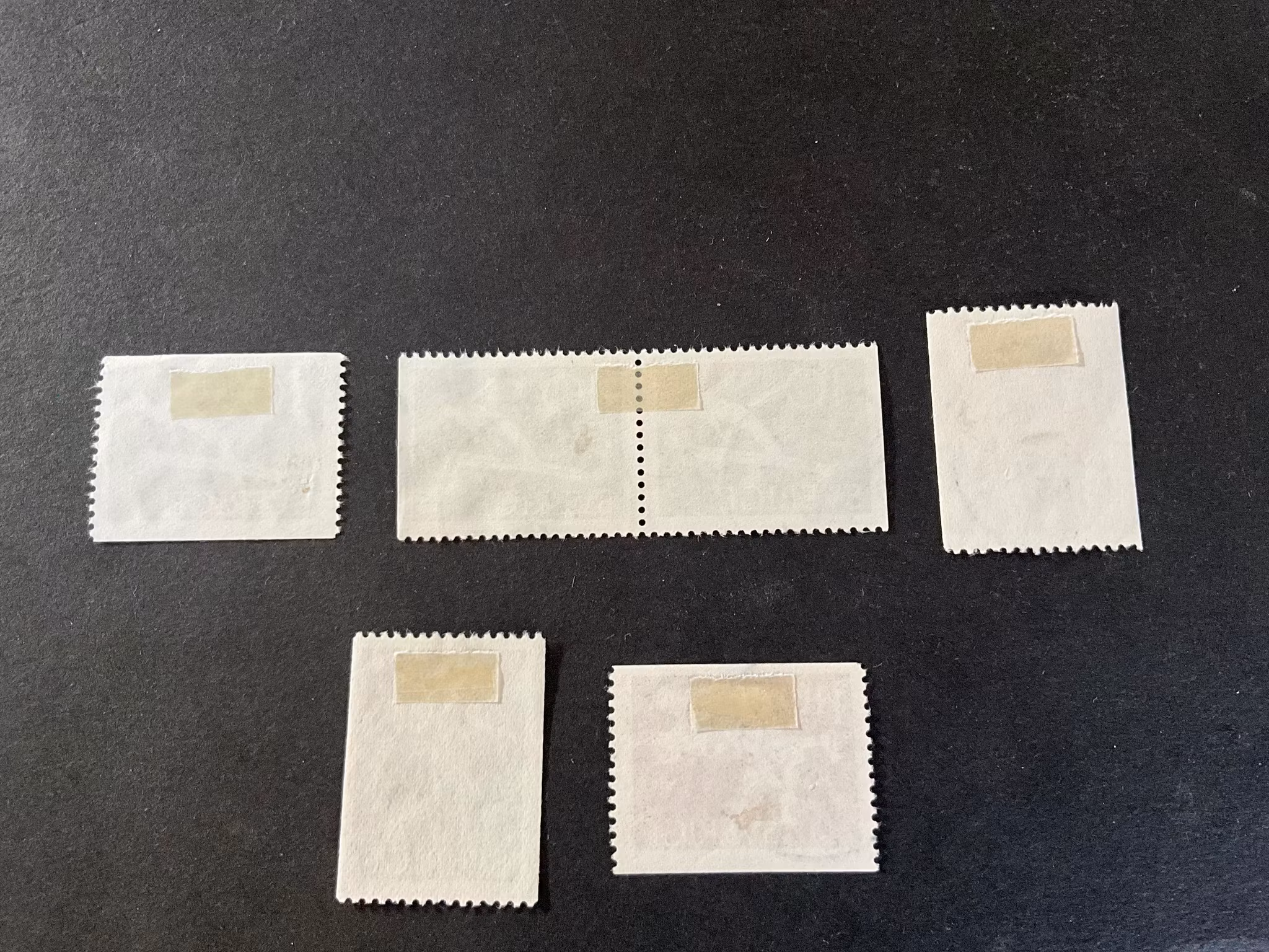 Riksidrottsförbundet facit 445-448 stämplad serie