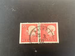 Gustaf VI Adolf facit 433 BB praktstämplat MALMÖ 1