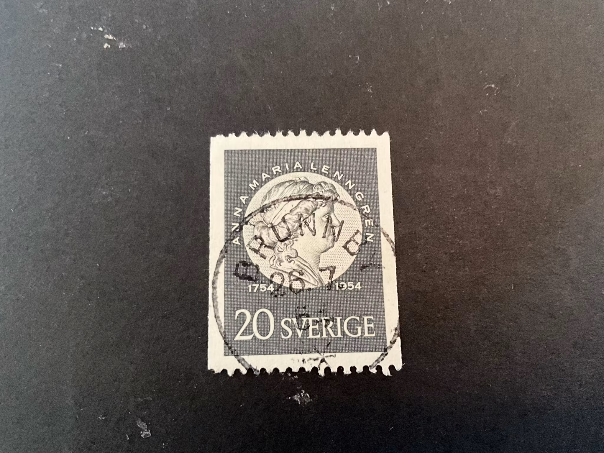 Lenngren facit 456 A praktstämplat BRUNNBY