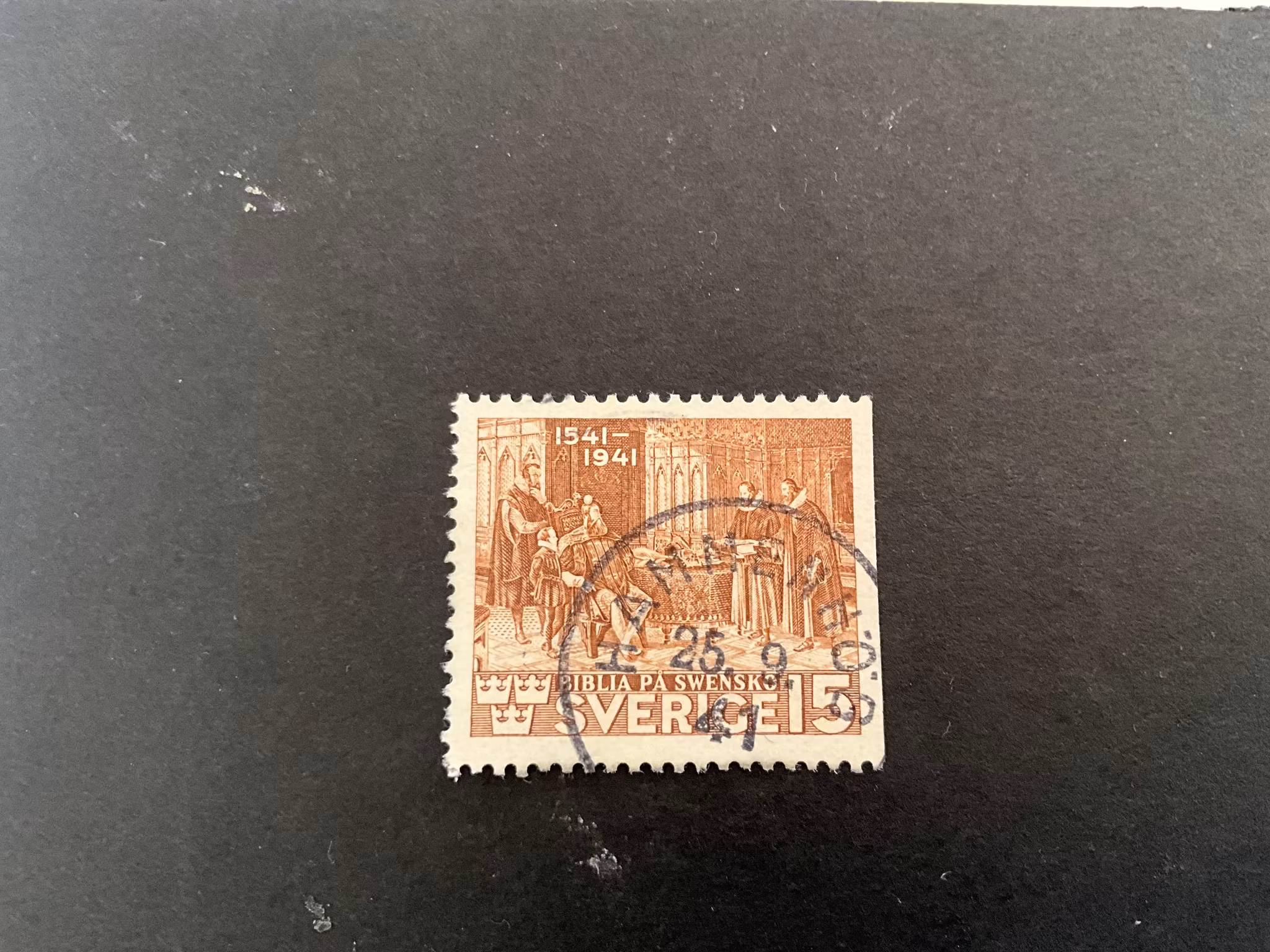 Bibeln facit 328 B2 praktstämplat HAMMENHÖG