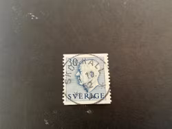 Gustaf VI Adolf facit 408 praktstämplat SKOGHALL