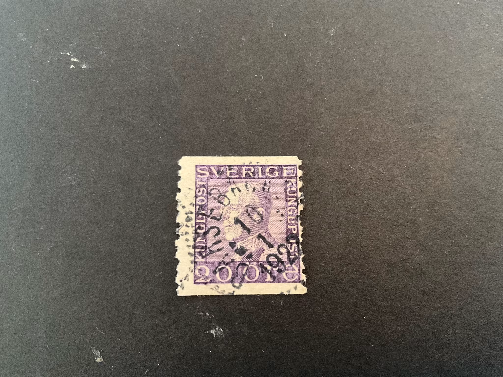 Gustaf V facit 179 A praktstämplat BARSEBÄCKSBY