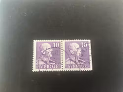 Gustaf V facit 269 CB stämplat par