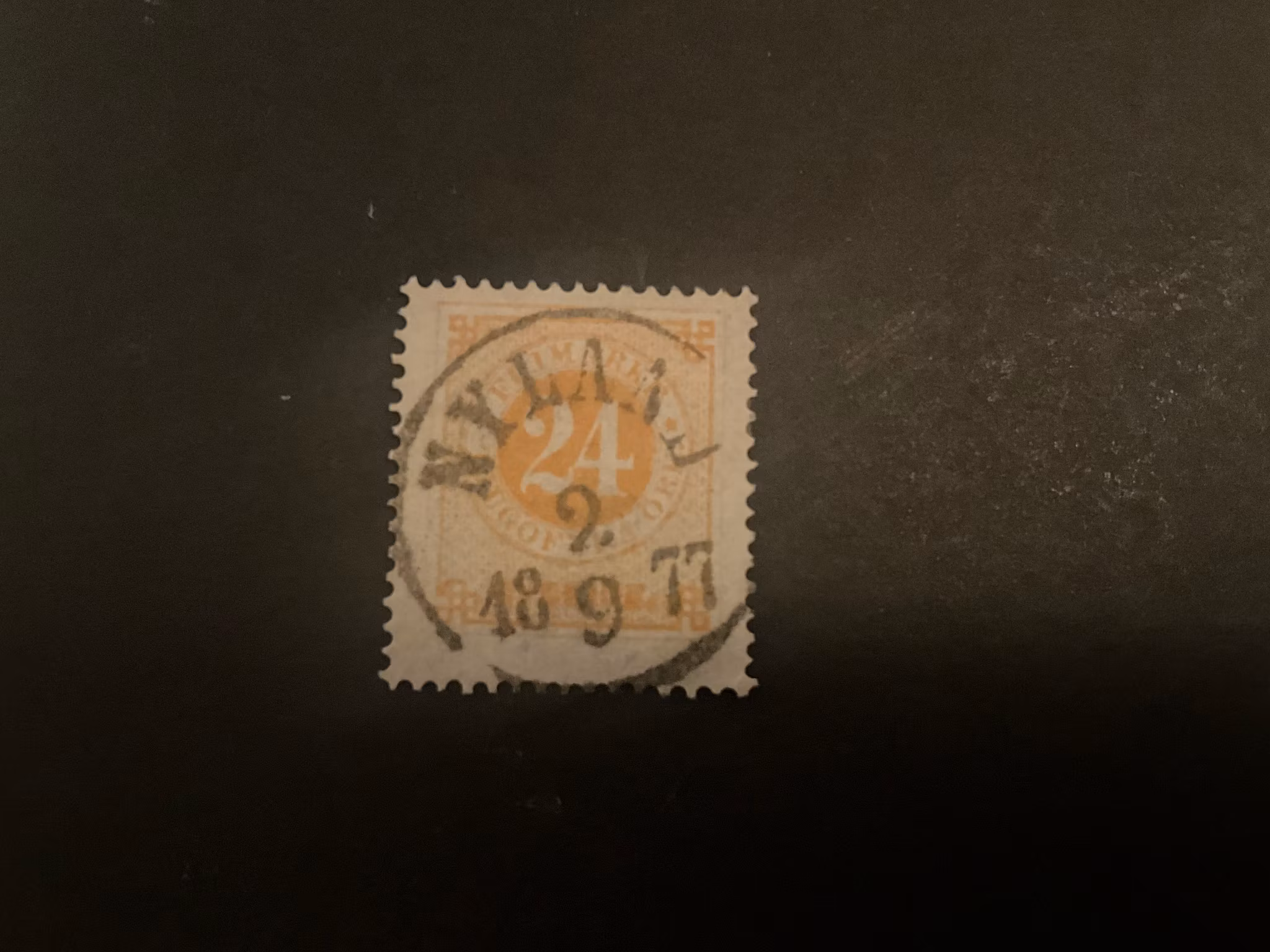 Ringtyp T 14 facit 24 praktstämplat NYLAND