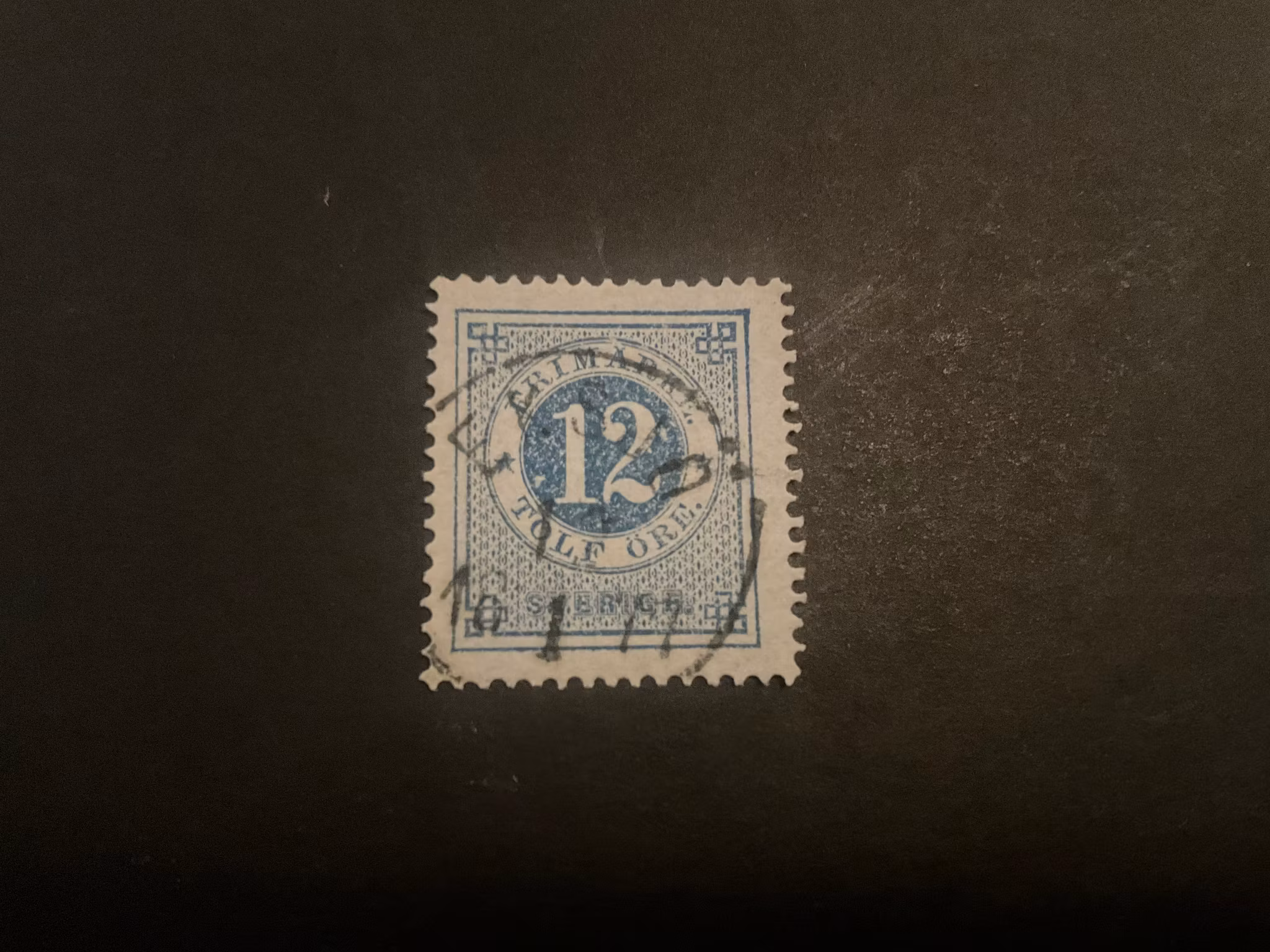 Ringtyp T 14 facit 21 praktstämplat EKSJÖ