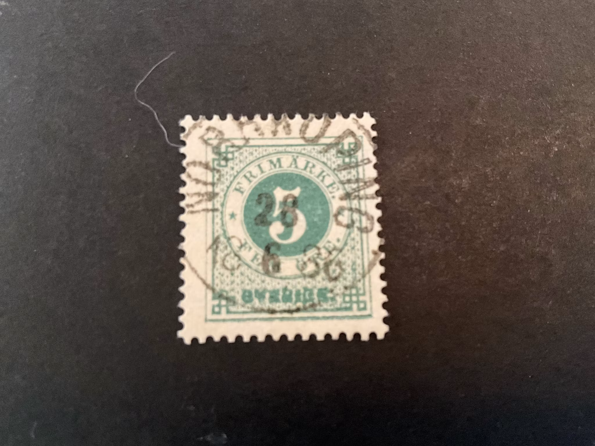 Ringtyp T 14 facit 19 praktstämplat NORRKÖPING