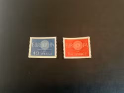 Europa I facit 517-518 postfrisk sats