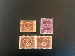 Världsflyktingåret facit 511-512 postfrisk serie
