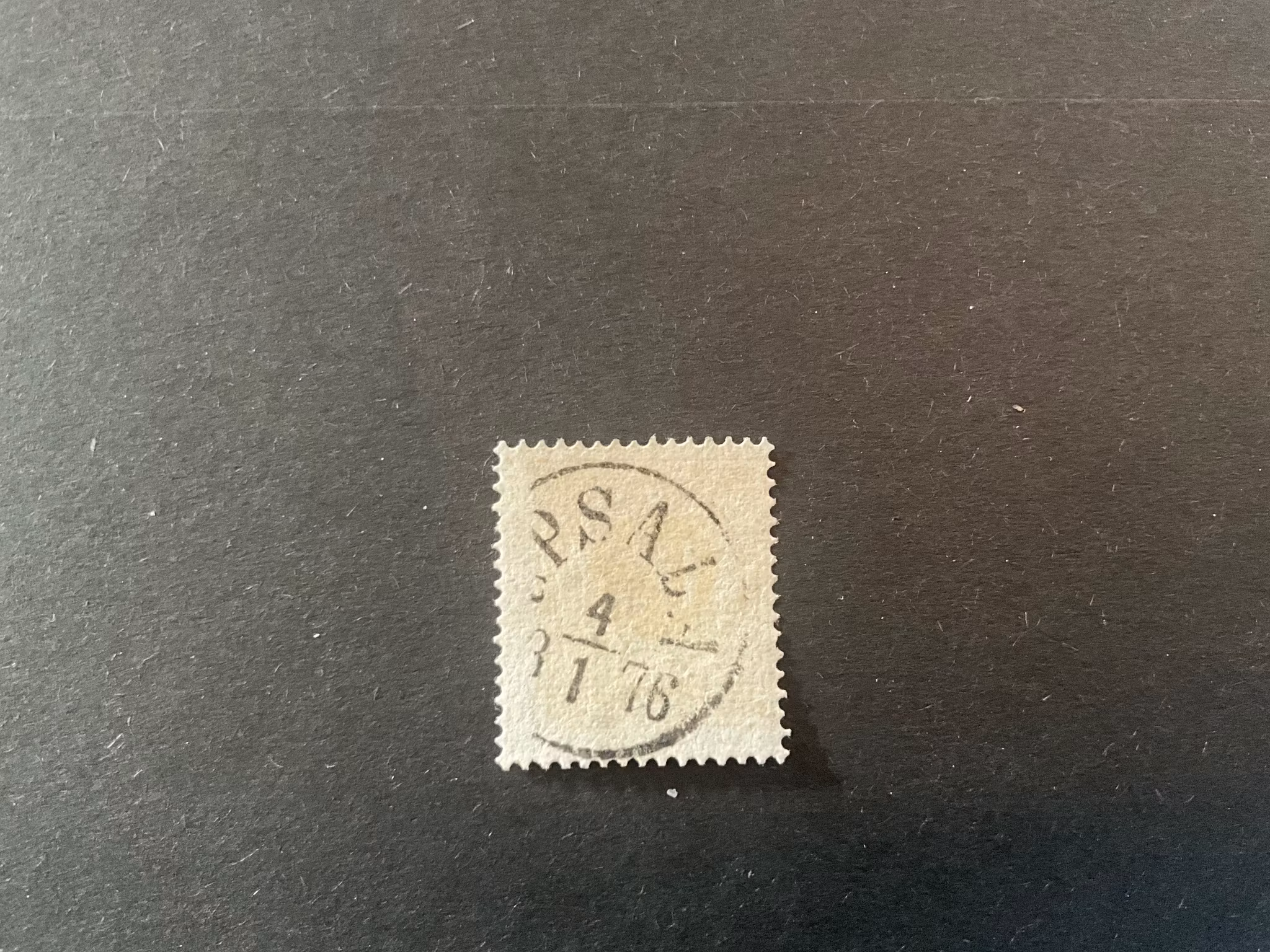 Ringtyp T 14 facit 24 praktstämplat UPSALA