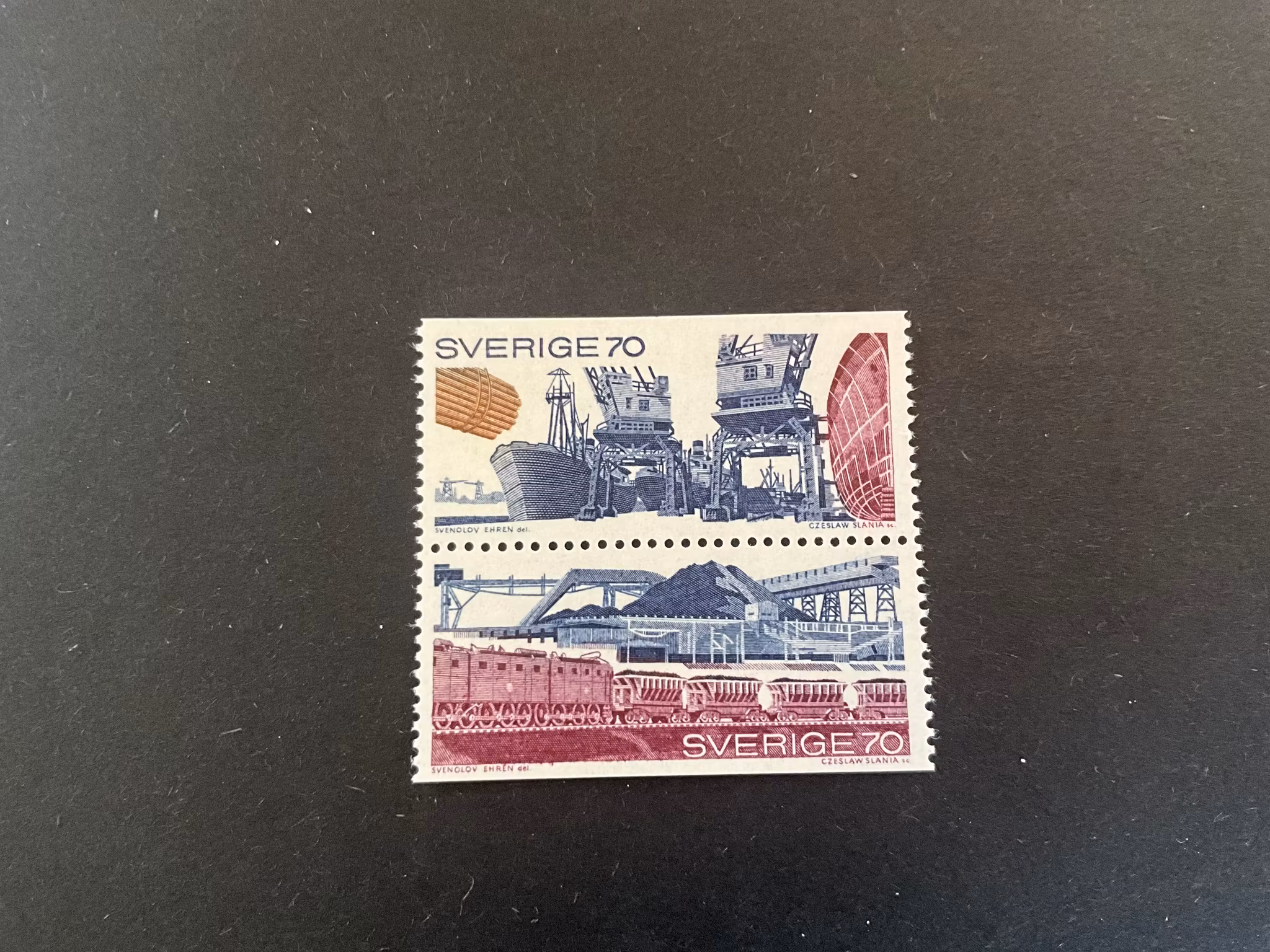 Svenskt näringsliv facit 706 SX postfriskt par