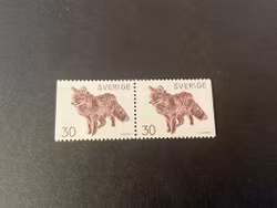 Bruno Liljefors djur facit 644 BB postfriskt par