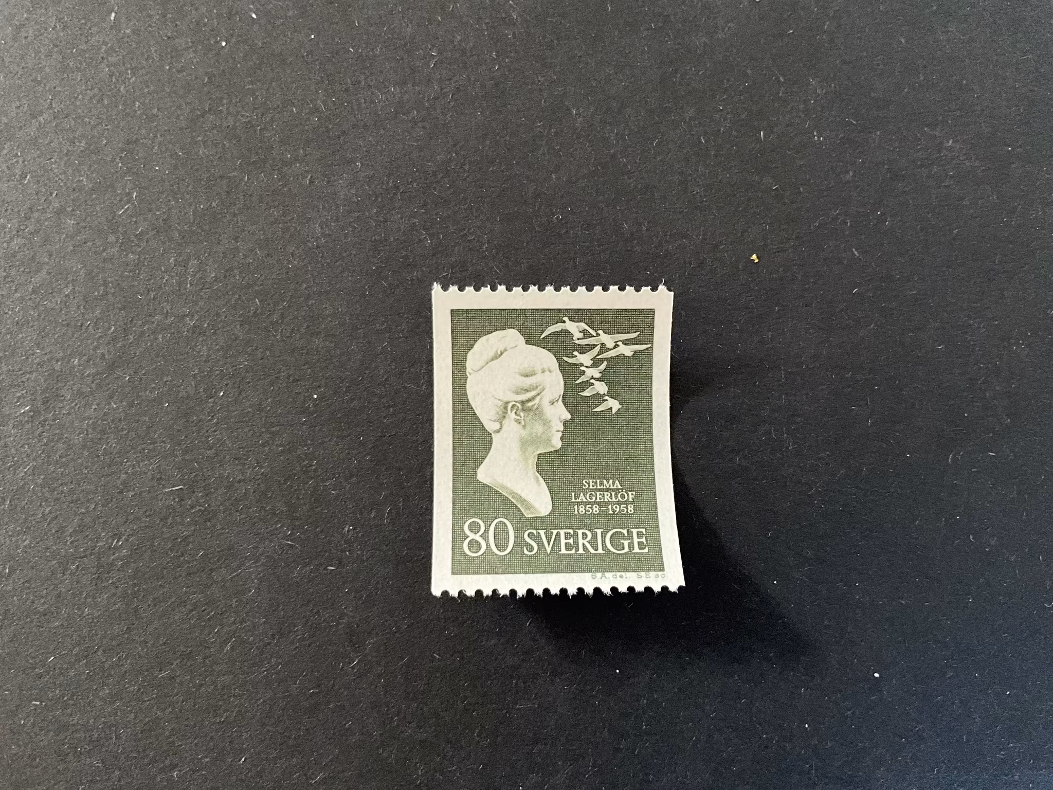 Selma Lagerlöf facit 499 postfriskt märke