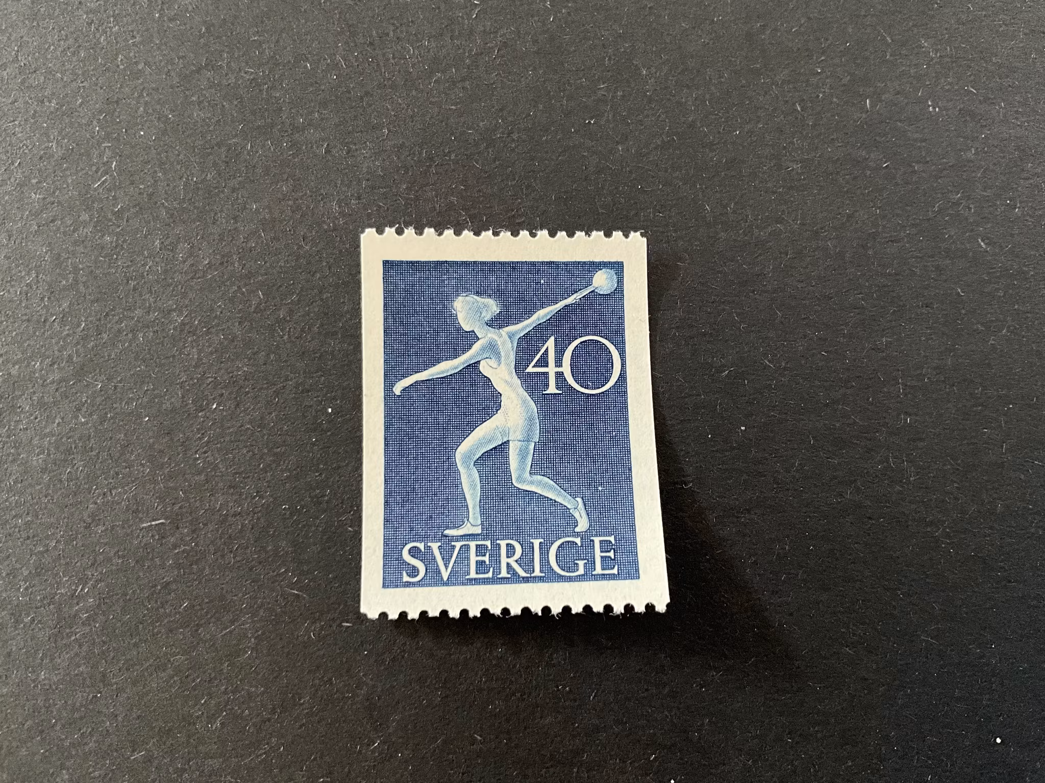 Riksidrottsförbundet facit 447 postfriskt märke