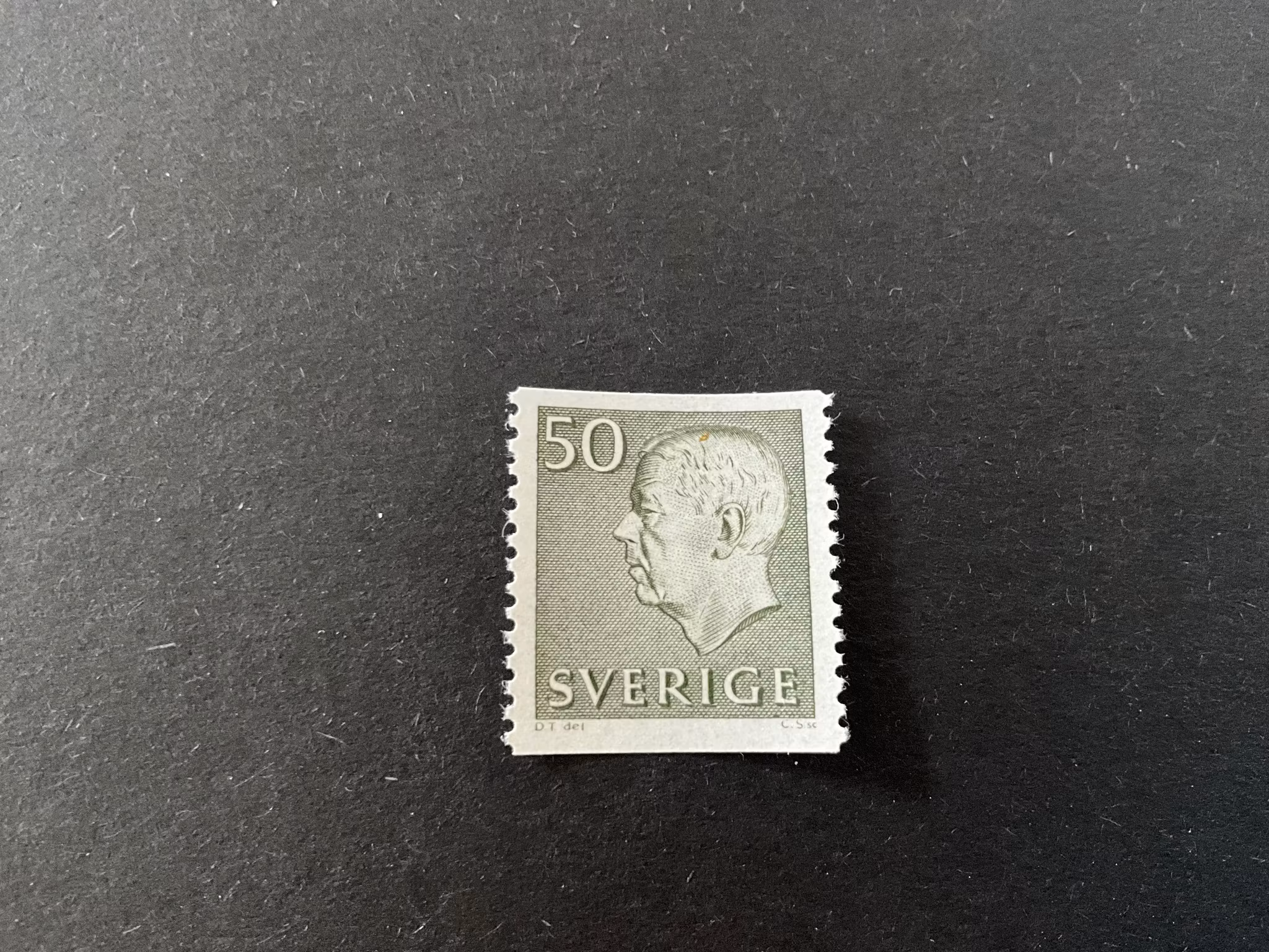 Gustaf VI Adolf facit 431 postfriskt märke