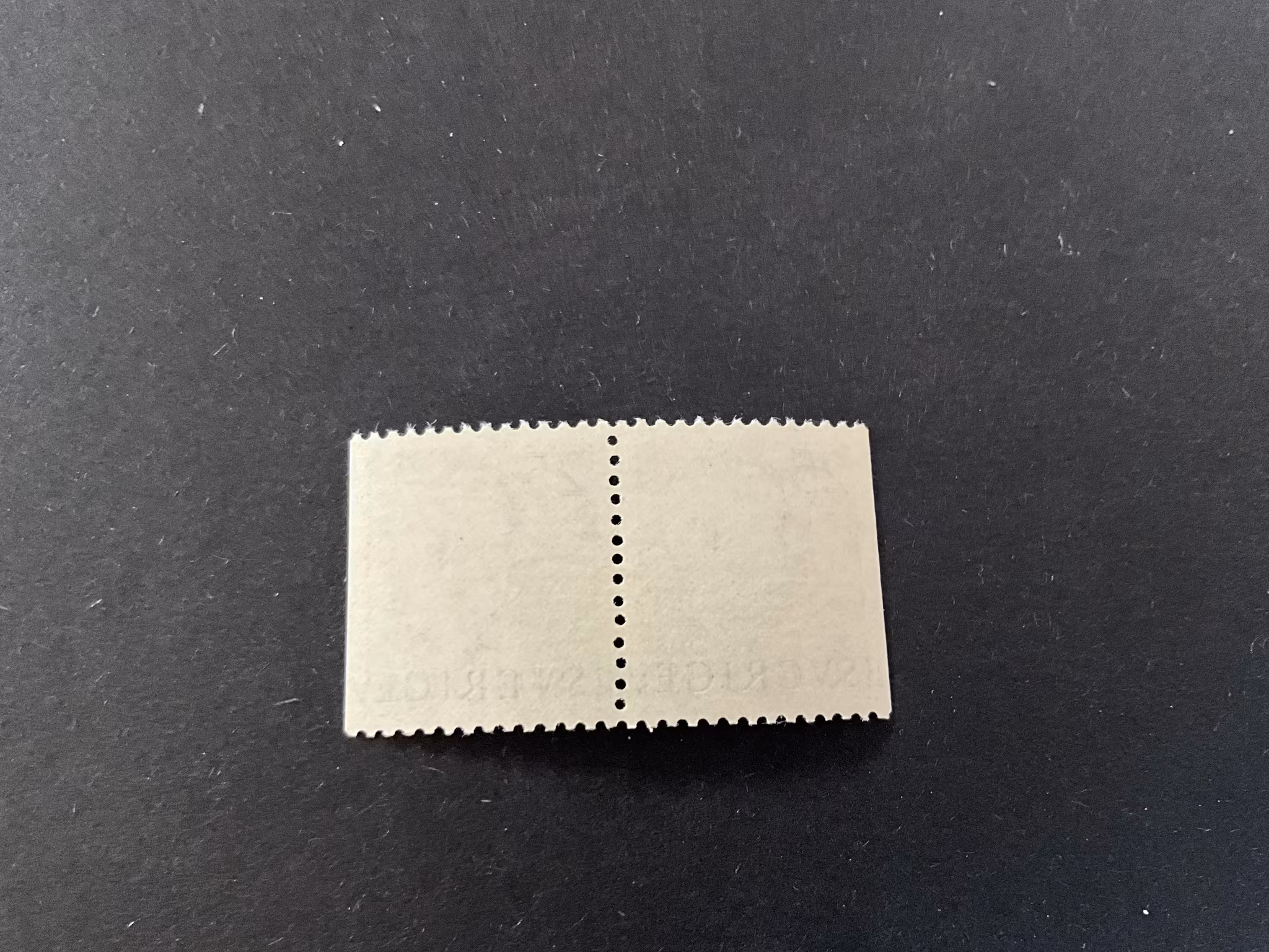 Gustaf VI Adolf facit 406 BB postfriskt par