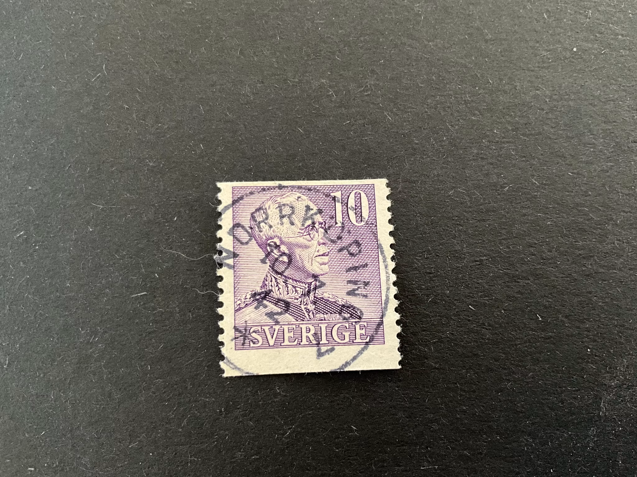 Gustaf V facit 273 A praktstämplat NORRKÖPING 7