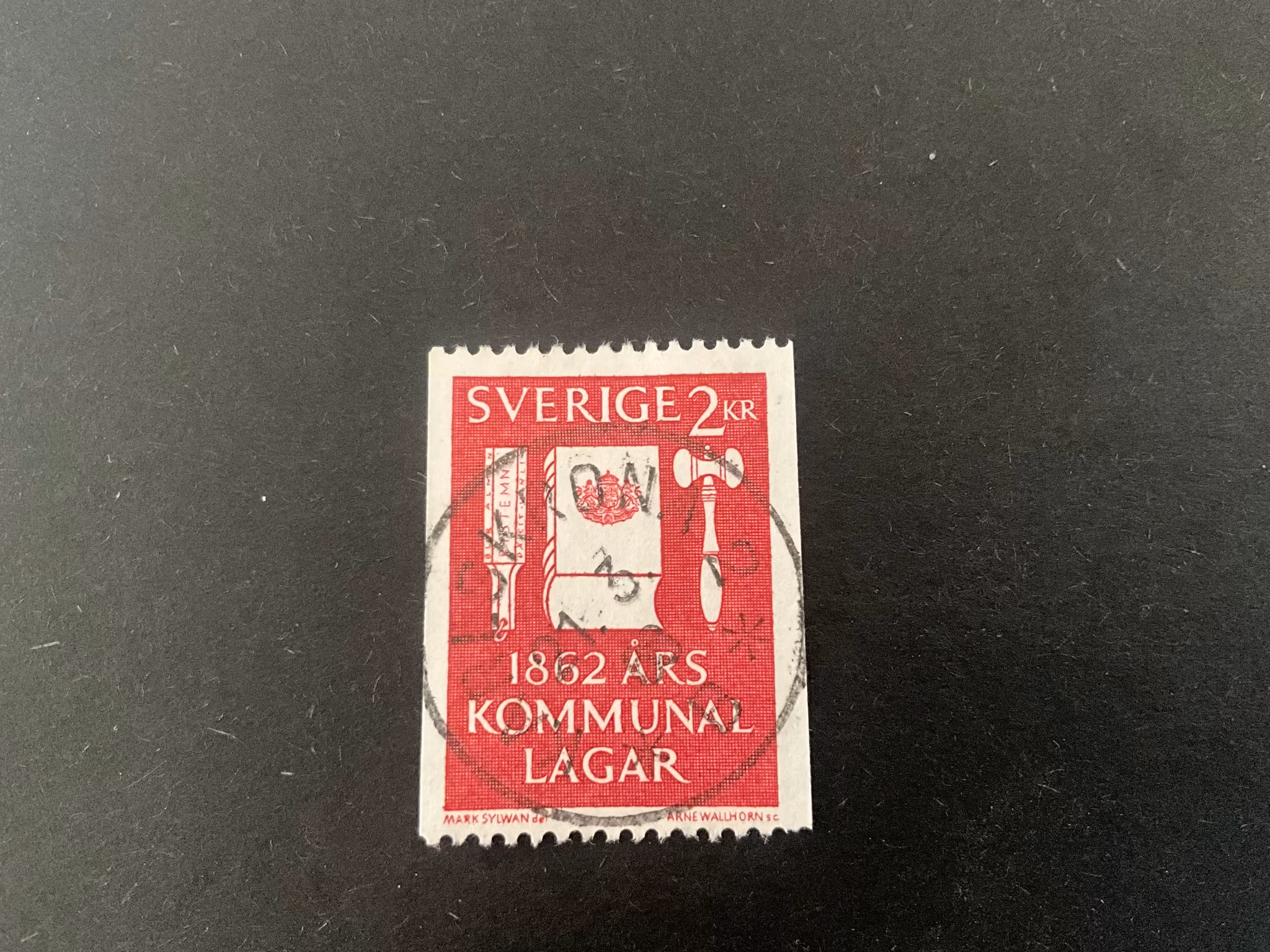 Kommunallagarna facit 534 A praktstämplat KARLSKRONA 2