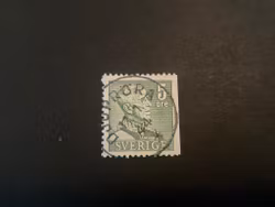 Gustaf V facit 271 B2 praktstämplat DJUPRÖRA