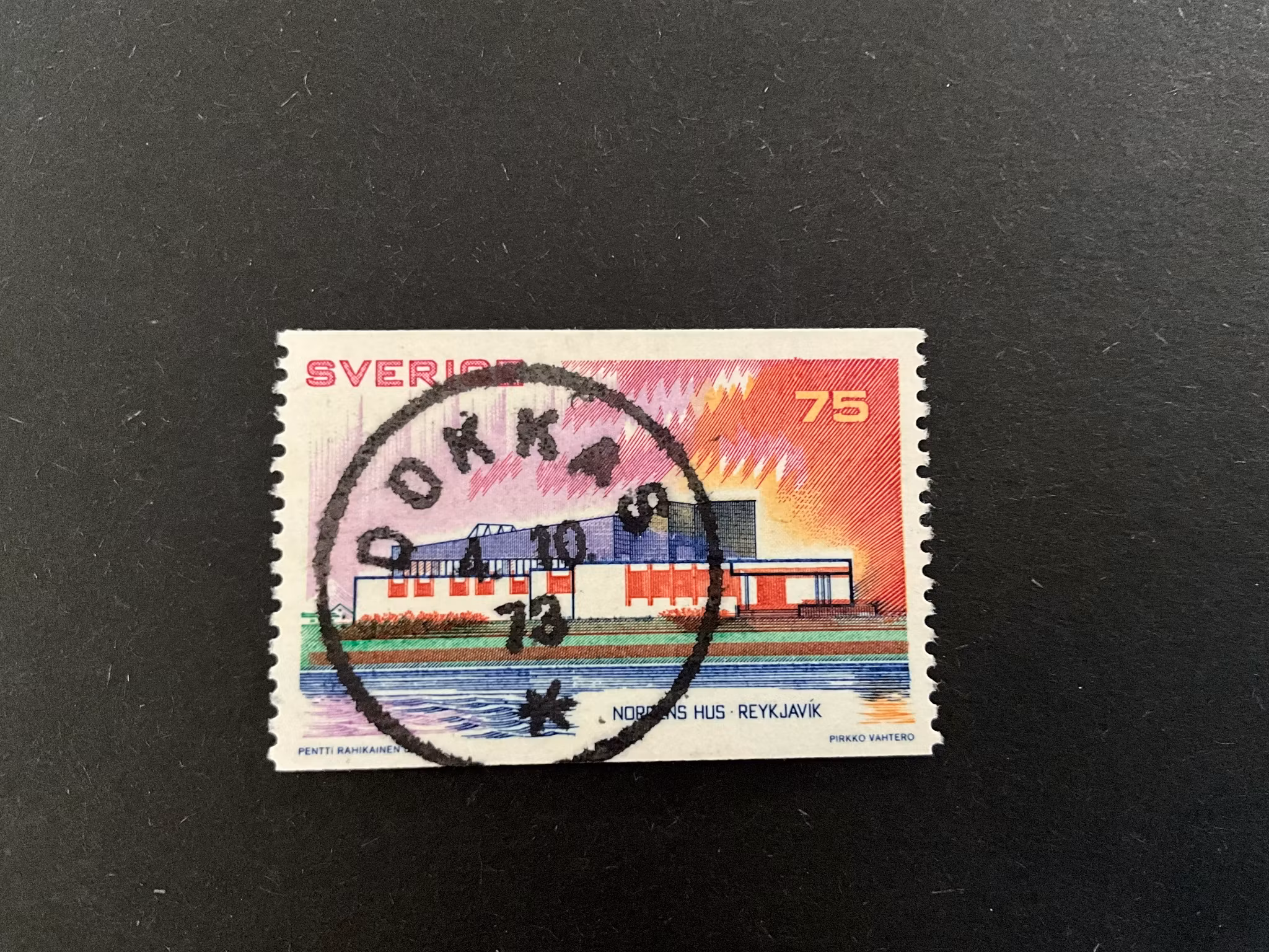 Norden III facit 825 lyxstämplat DOKKAS