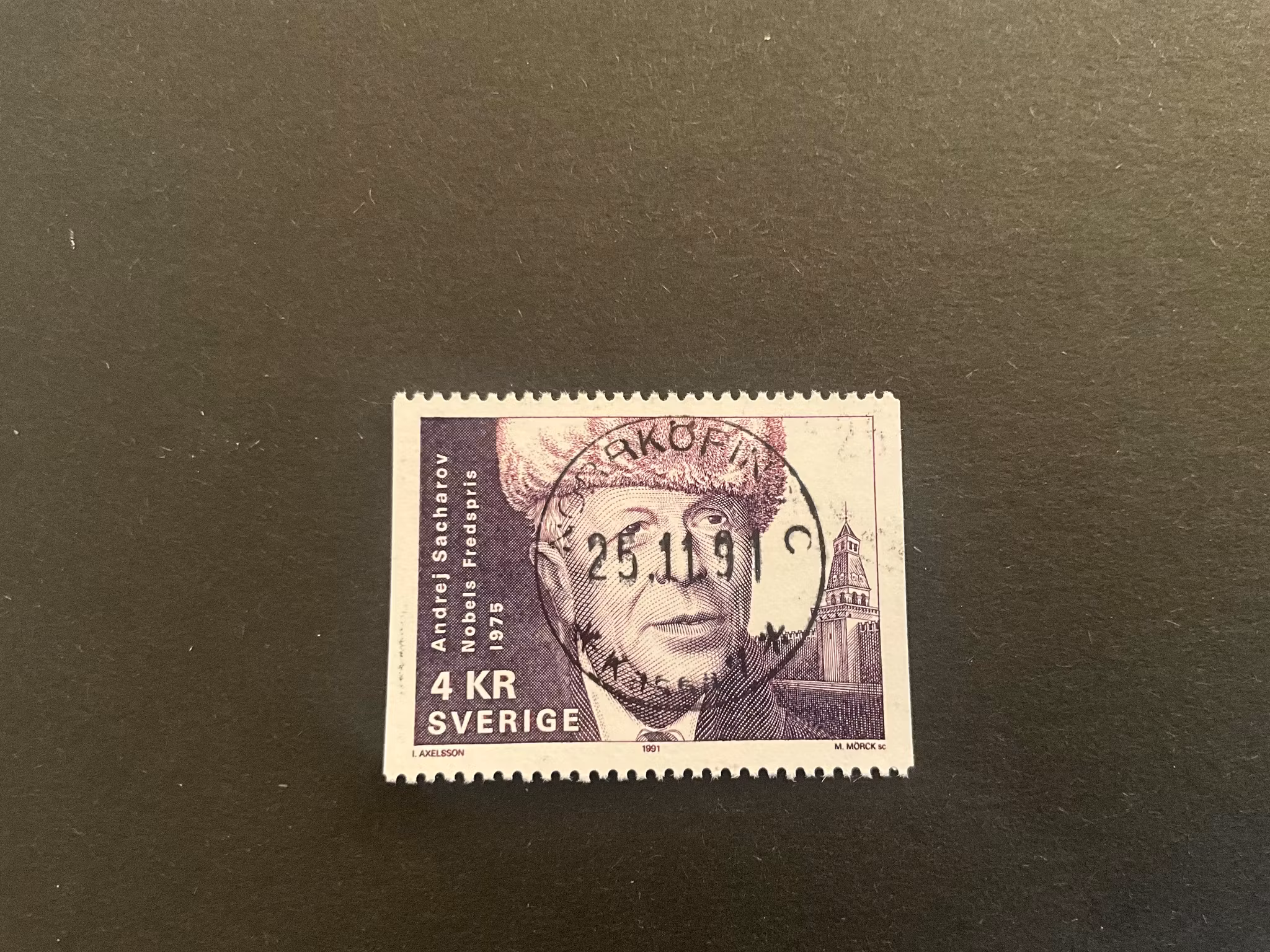 Nobelpristagare fred facit 1711 lyxstämplat NORRKÖPING C