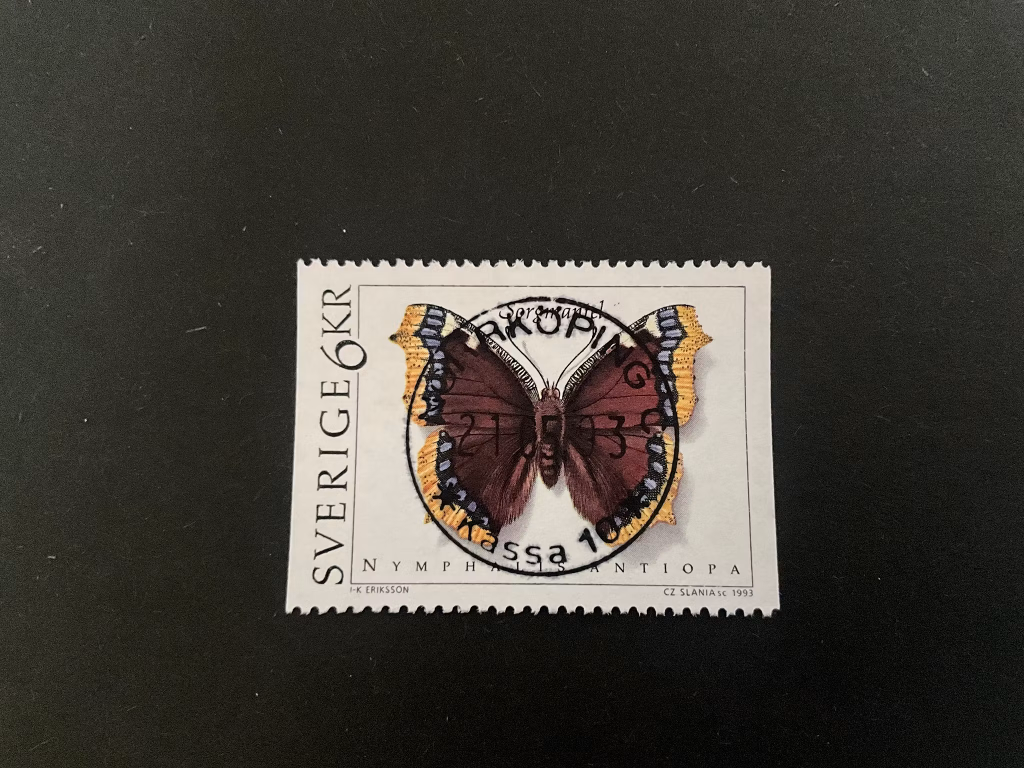 Fjärilar facit 1799 lyxstämplat NORRKÖPING C