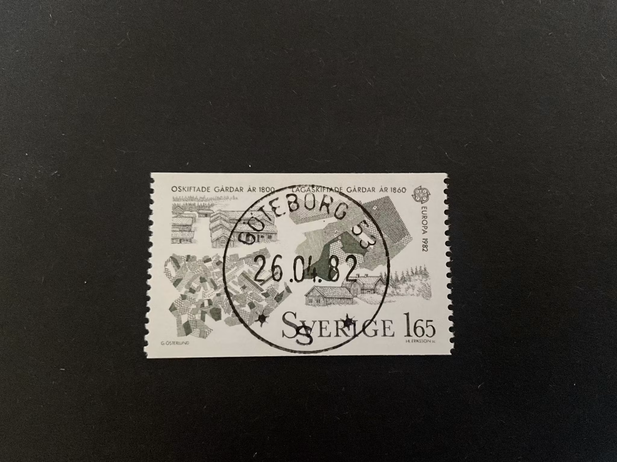 Europa XI facit 1204 lyxstämplat GÖTEBORG 53