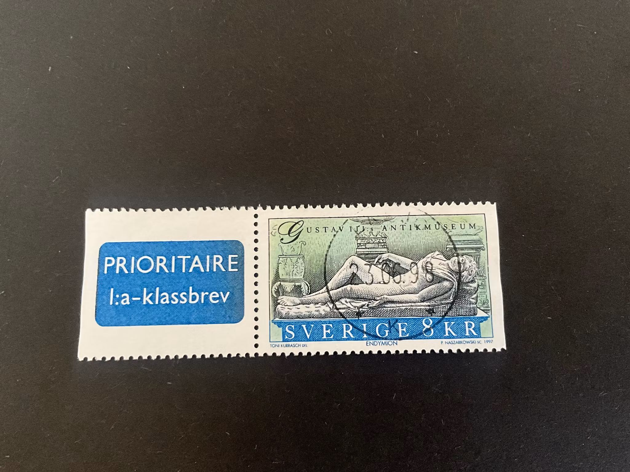 Gustaf III:s antikmuseum facit 2035 SX