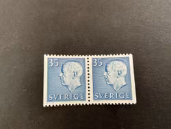 Gustaf VI Adolf facit 425 BB postfriskt par