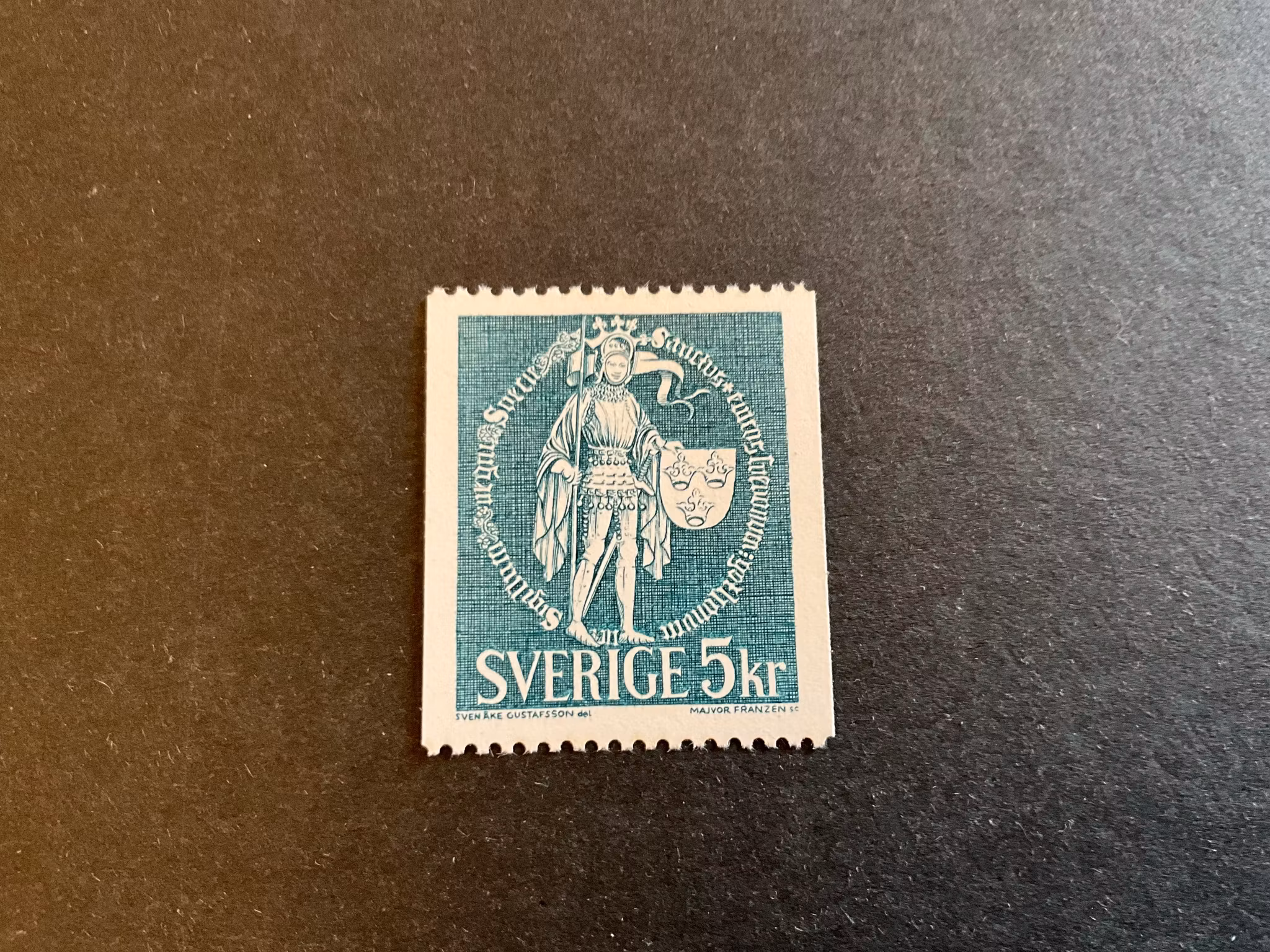 Rikssigillet 1439 facit nr 690 V3
