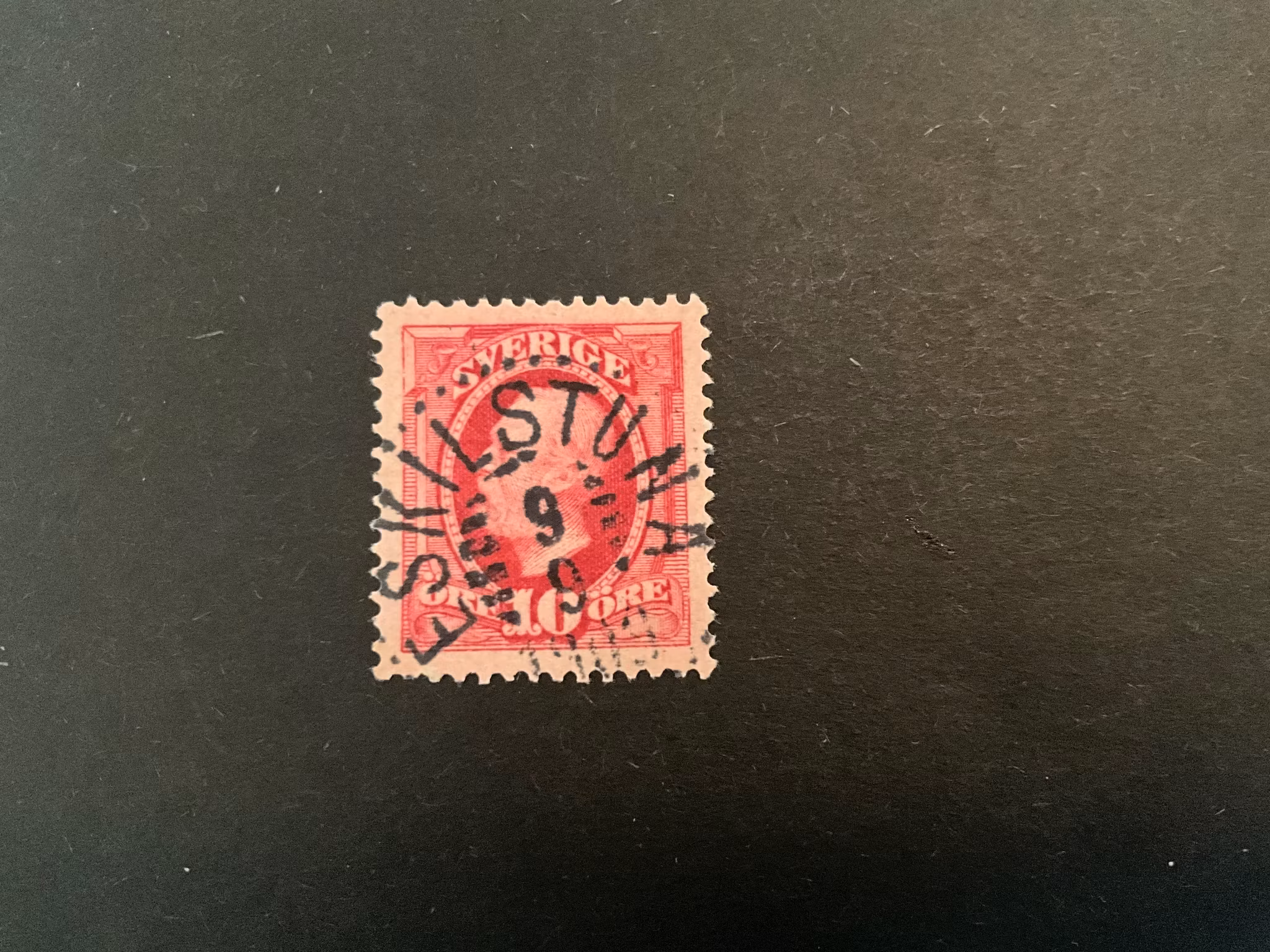 Oscar II facit 54 praktstämplat ESKILSTUNA