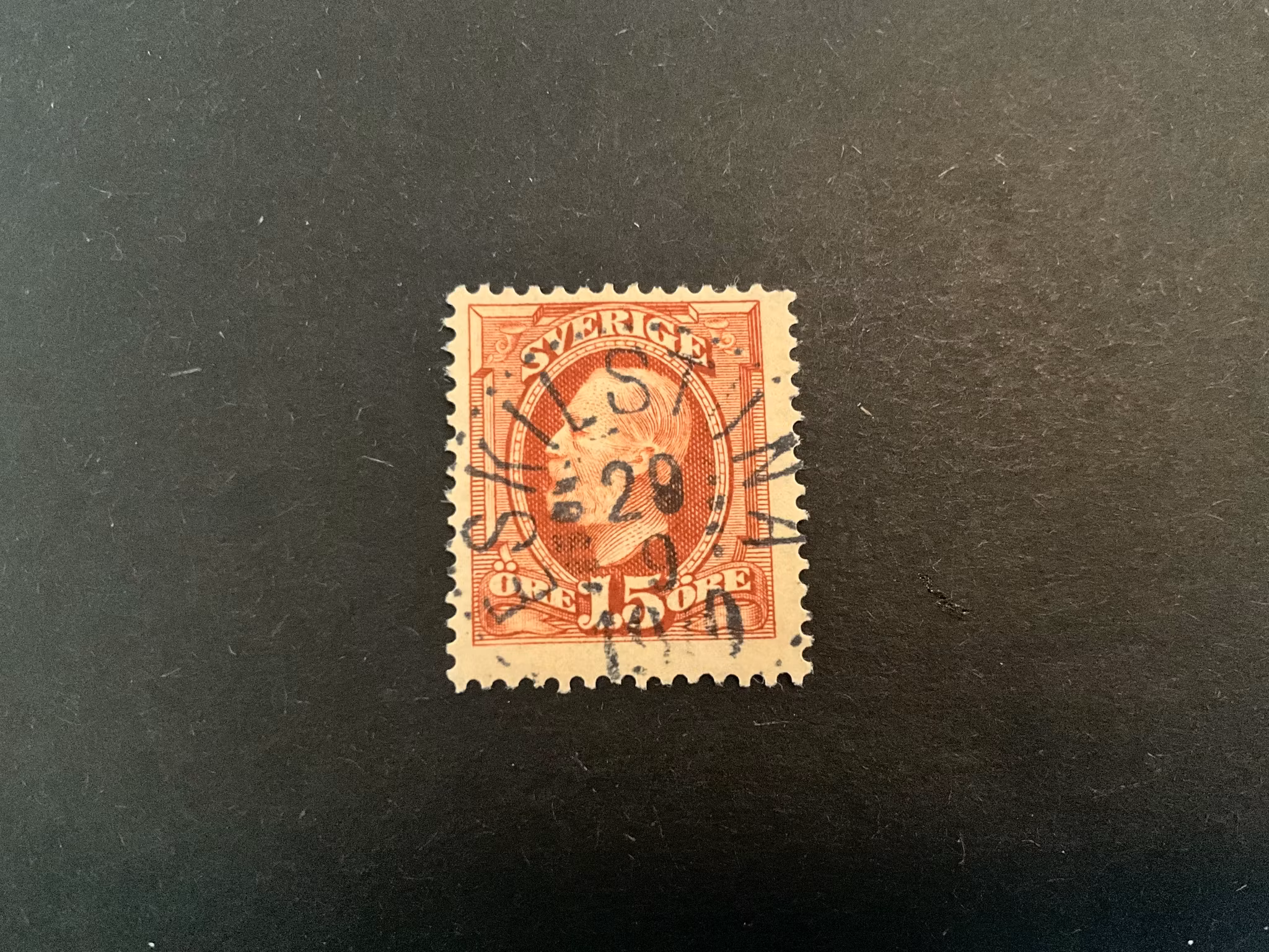 Oscar II facit 55 praktstämplat ESKILSTUNA