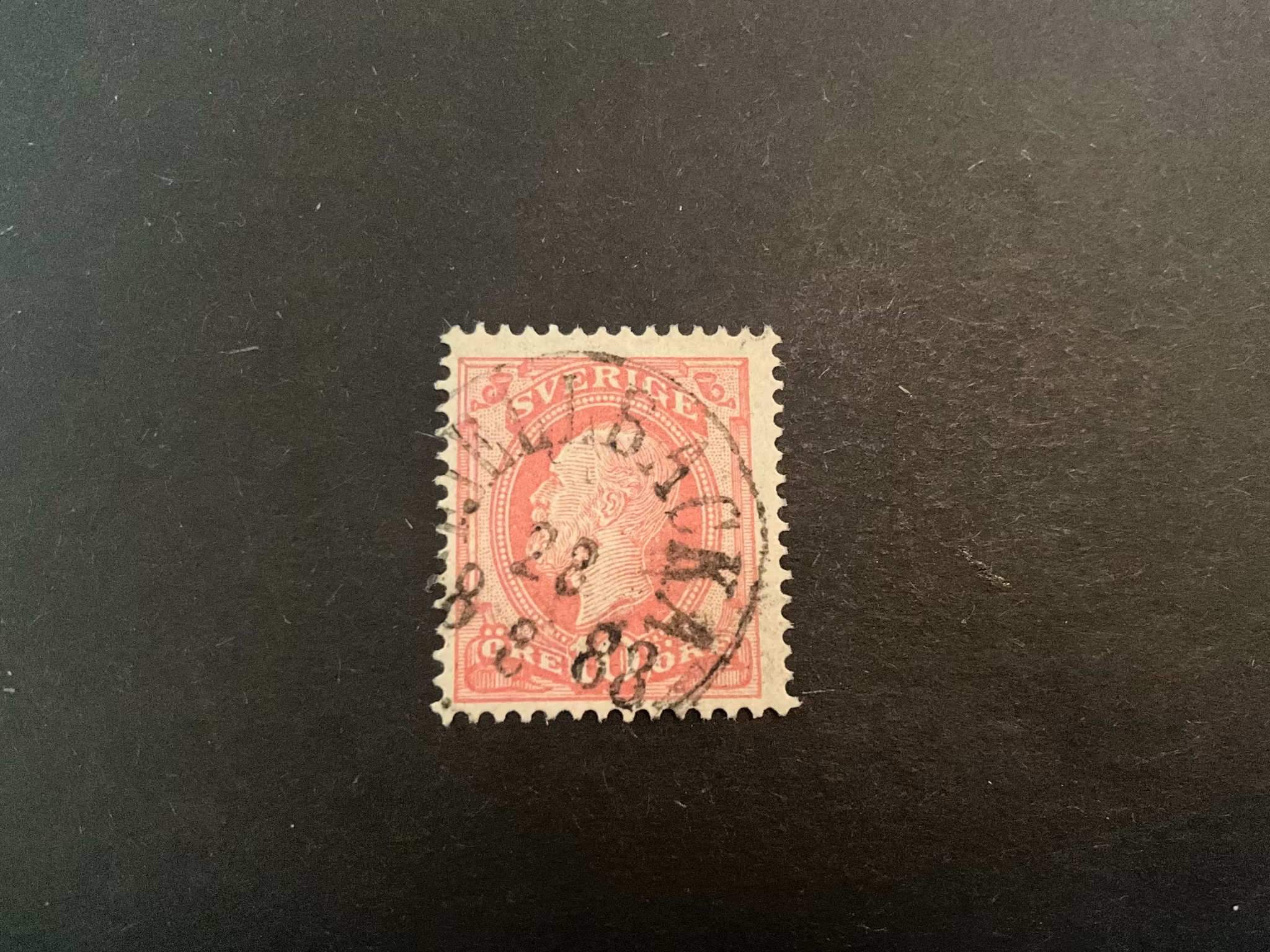 Oscar II facit 45 praktstämplat FJELLBACKA
