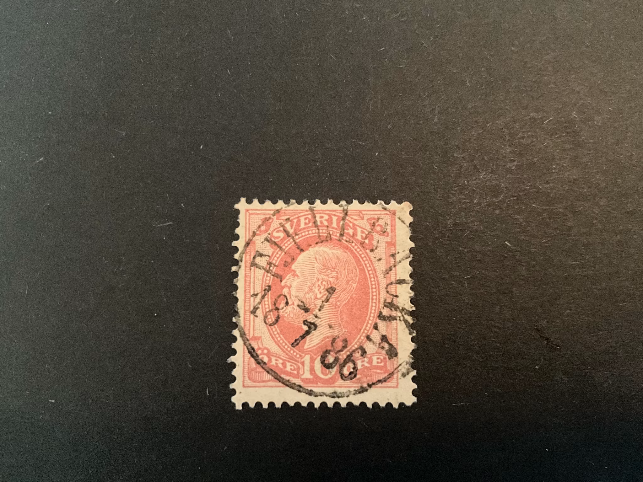 Oscar II facit 45 praktstämplat FJELLBACKA