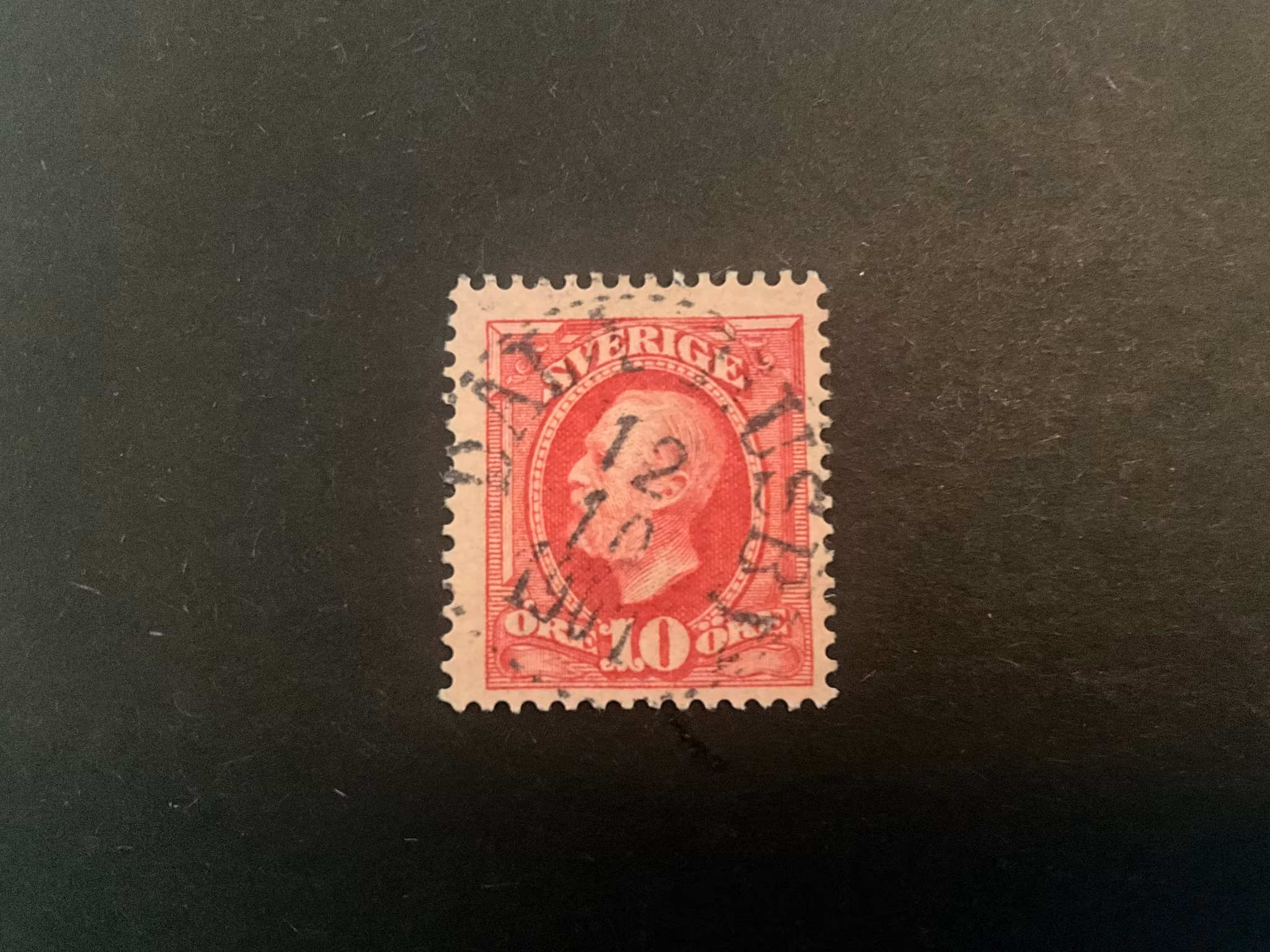 Oscar II facit 54 praktstämplat DALA HUSBY