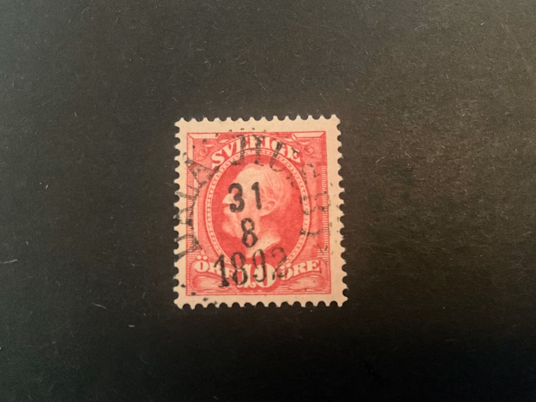 Oscar II facit 54 praktstämplat DALA HUSBY