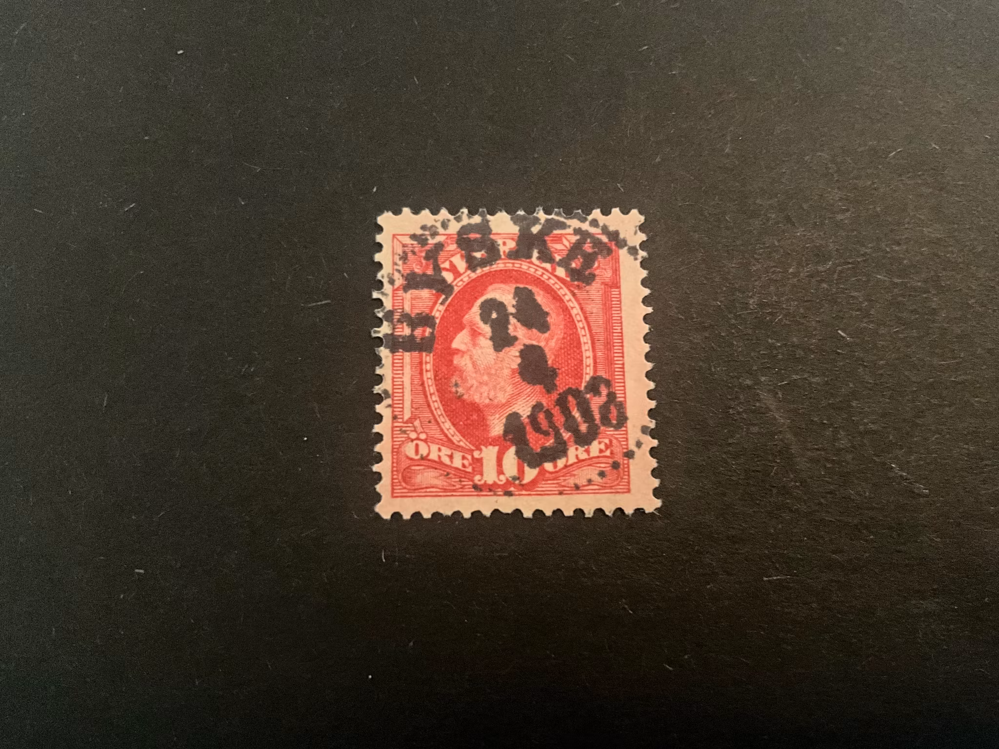 Oscar II facit 54 praktstämplat BYSKE