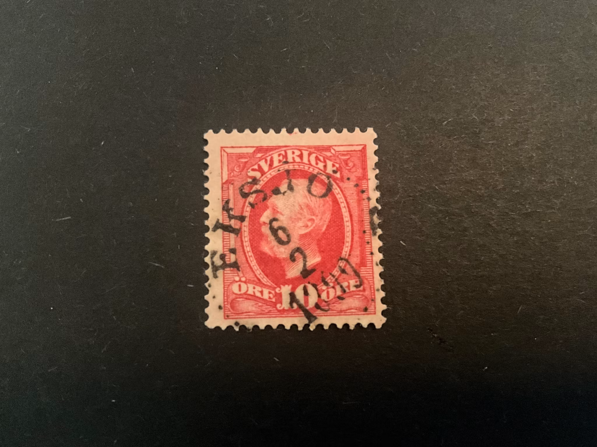 Oscar II facit 54 praktstämplat EKSJÖ