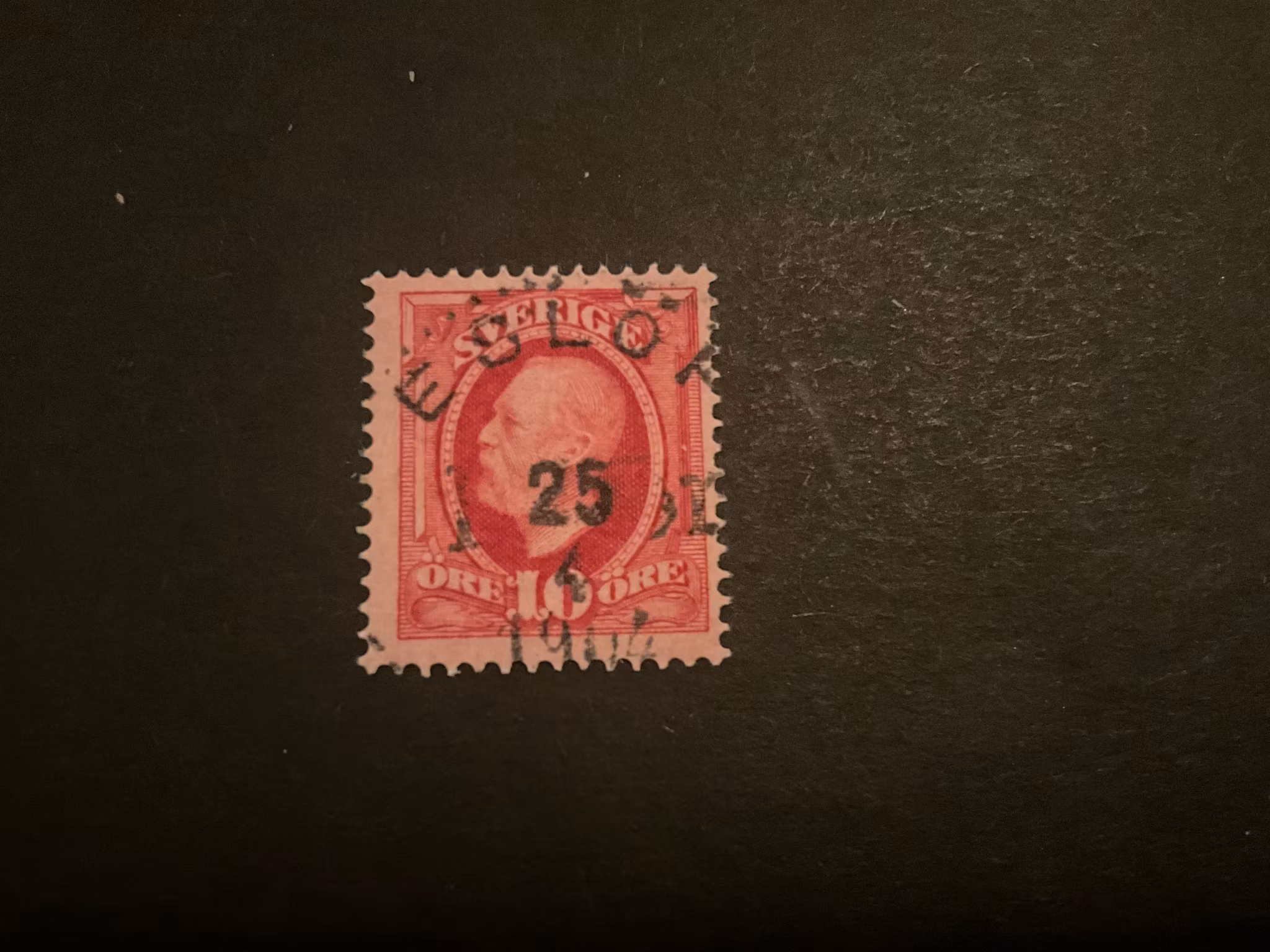 Oscar II facit 54 praktstämplat ESLÖF LBR