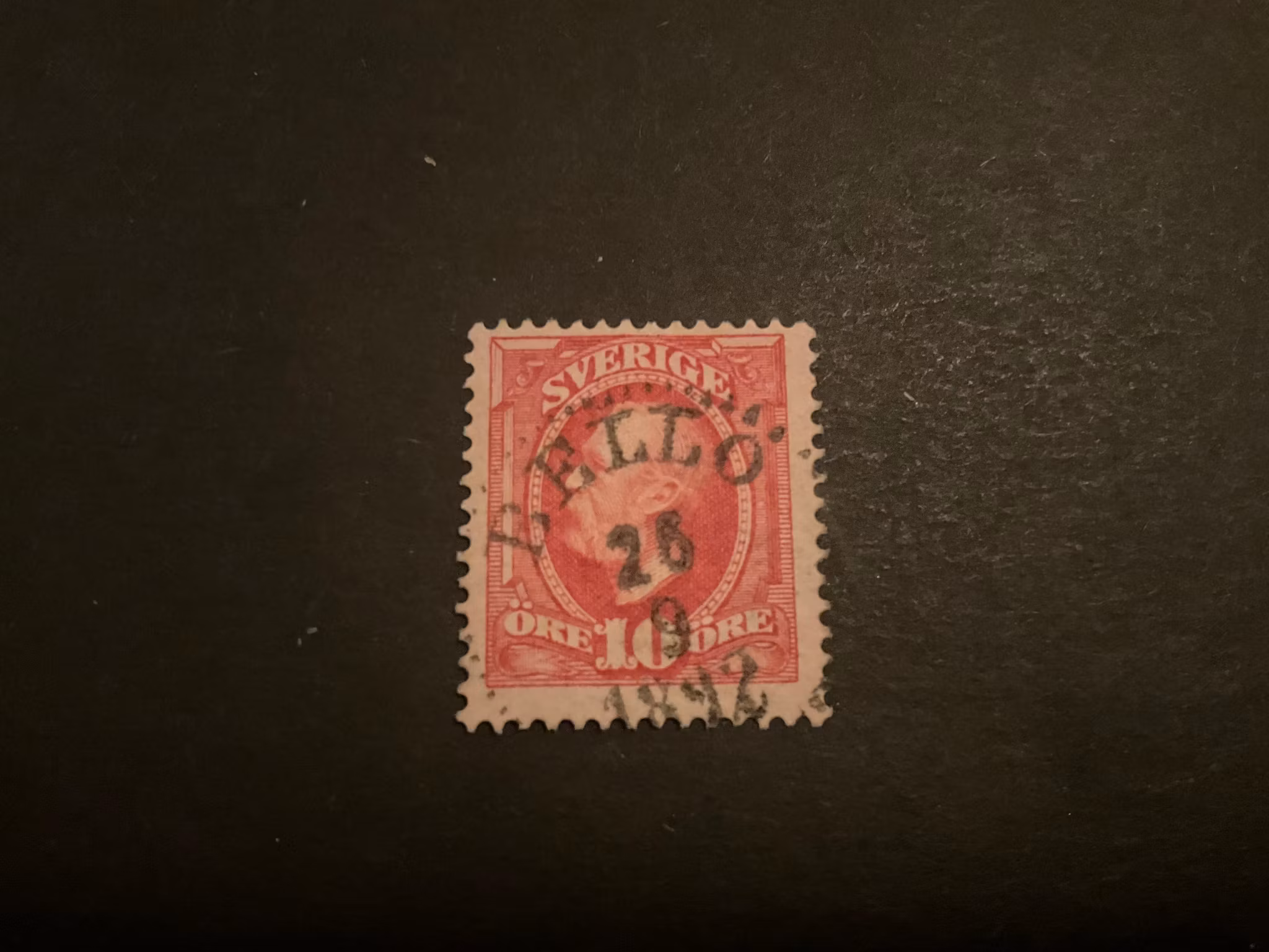 Oscar II facit 54 praktstämplat BELLÖ