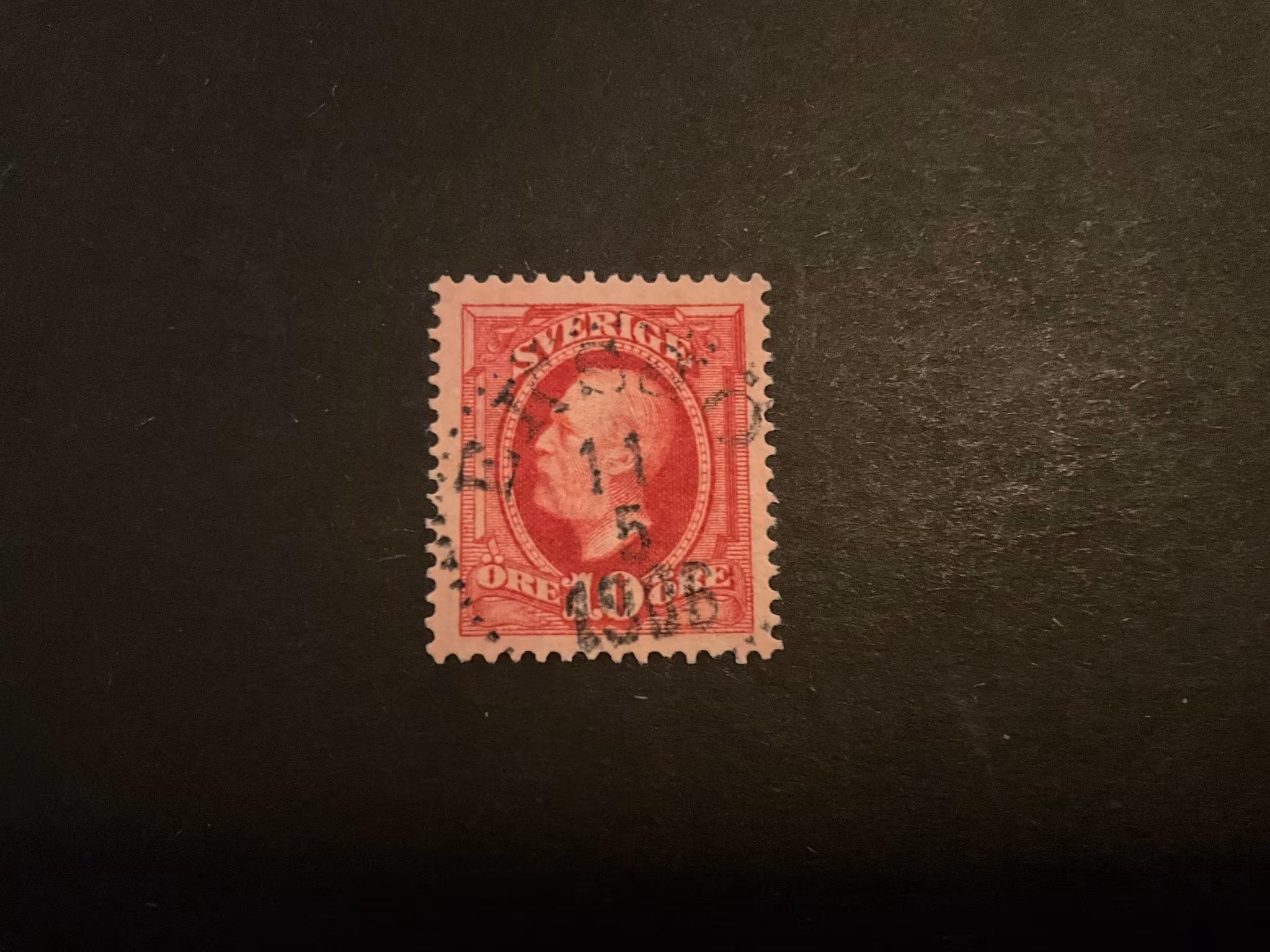 Oscar II facit 54 praktstämplat EKSJÖ