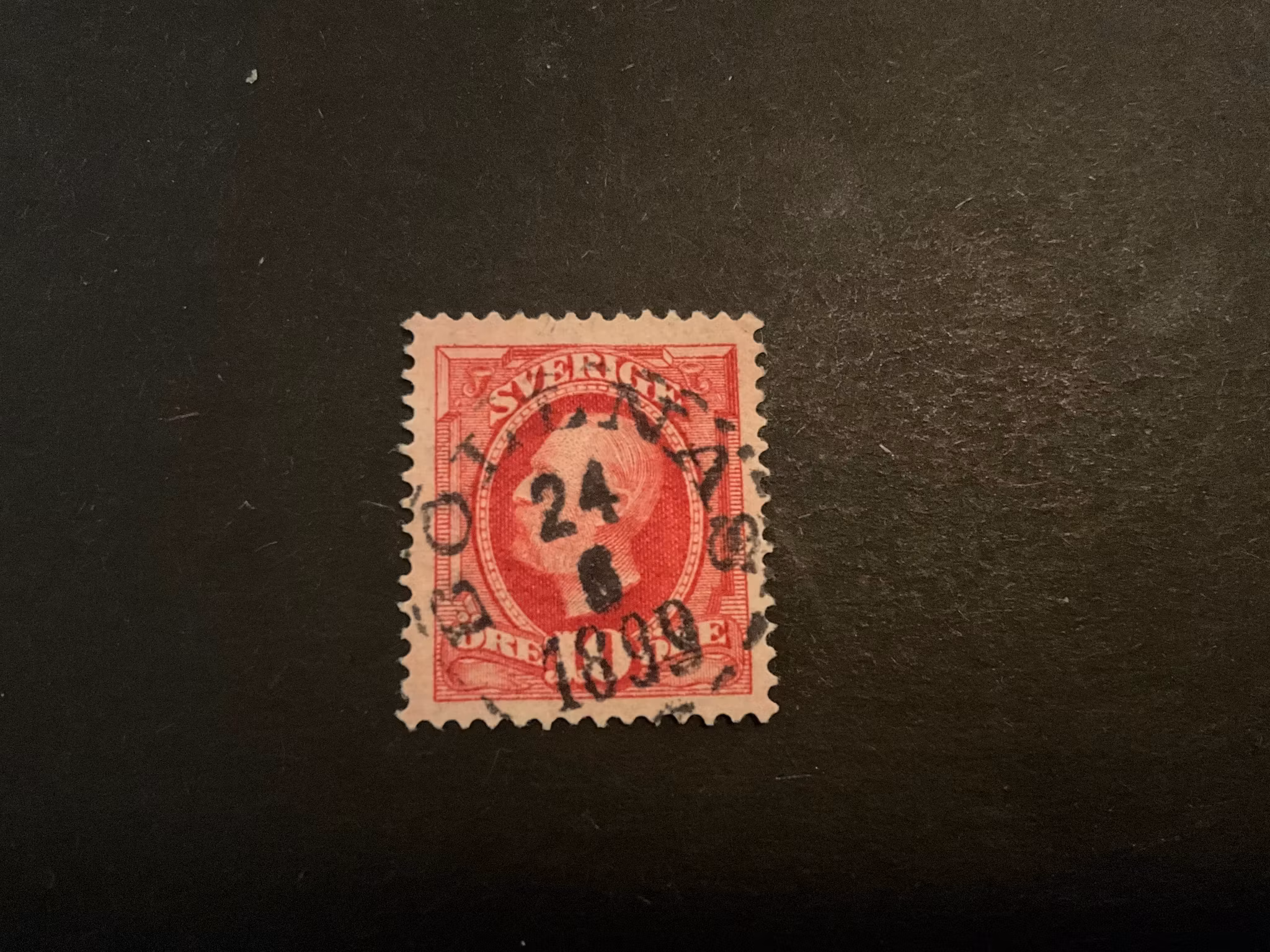 Oscar II facit 54 praktstämplat BOLLNÄS